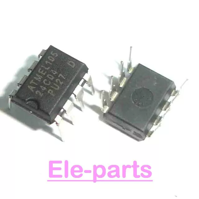 10 PCS AT24C04N-10PU-2.7 DIP-8 AT24C04 24C04 AT24C04-10PU-2.7 Wire Serial EEPROM
