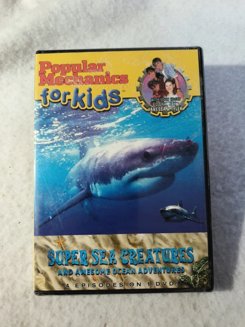 POPULAR MECHANICS FOR Kids: Super Sea Creatures DVD $5.99