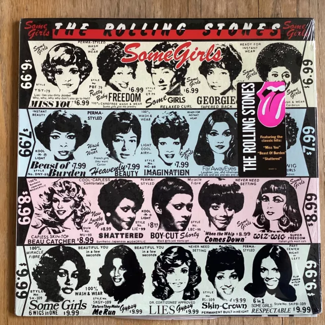 The Rolling Stones Some Girls Vinyle LP FC40449 US RE 1986 NM/NM