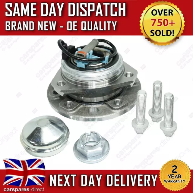 Vauxhall Zafira B Mk2 2005-2015 Front Hub Wheel Bearing Kit & Abs Sensor 5 Stud