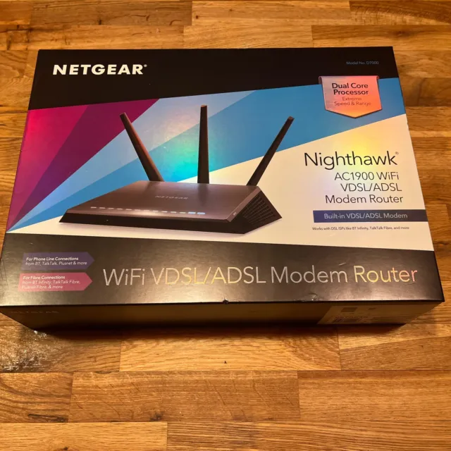 NETGEAR Nighthawk D7000 - AC1900 | Boxed and Complete