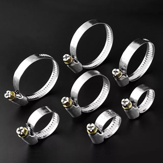 Anti-oxidation Hose Clamps Stainless Steel Pipe Clamp Pipe Clip  Water Pipe