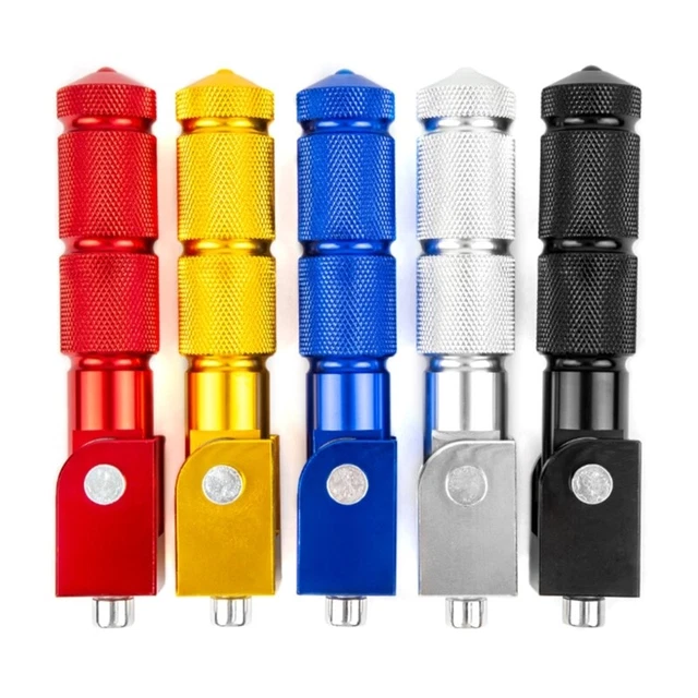 90° Fixed Folding- Footpegs Modification Accessories Motorcycle Foot Peg 2Pcs
