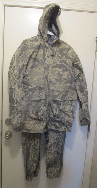 Air Force Abdu Rainsuit Wet Weather Jacket Pants Medium Nwot