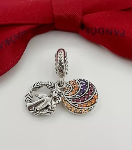 New genuine Disney FROZEN ANNA PANDORA~Fearless By Nature~Dangle Charm 798457C01