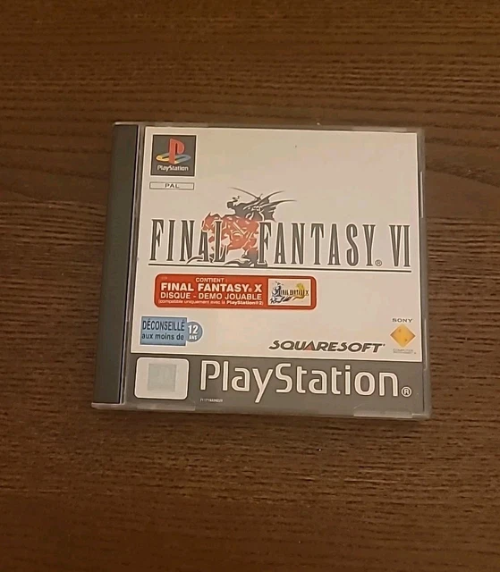 Final Fantasy VI (6) Sur PS1 – PAL, Bon état