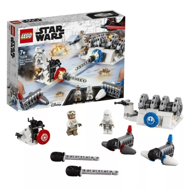 Legostar Wars Action Battle: Ataque Al Generador De Hoth™ 75239