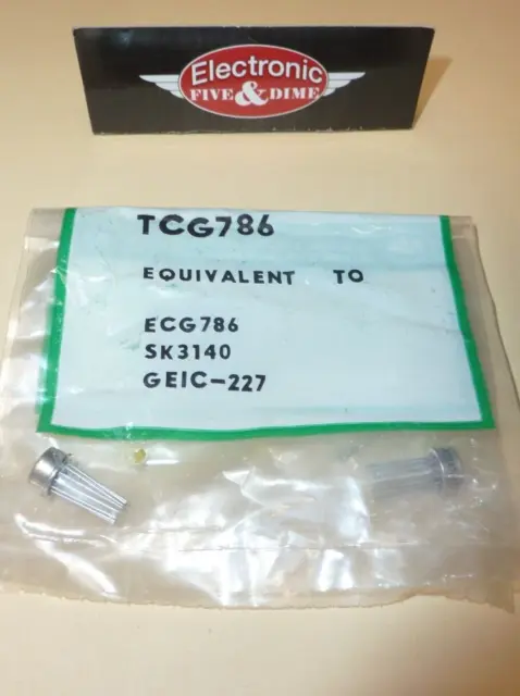 TCG786 FM IF Amplifier/Detector/Limiter, AF Preamp   IC