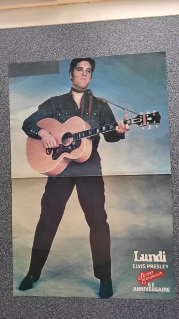 Elvis Presley Giant Poster Photo Clipping Newspaper and Magazine