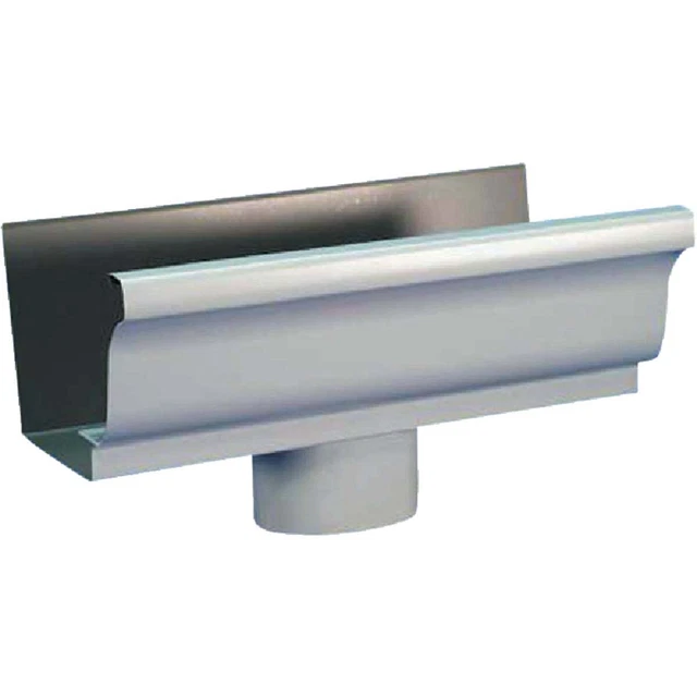 Metales Spectra 5 pulgadas Salida de goteo redonda de aluminio blanco estilo K 3DROPRTW