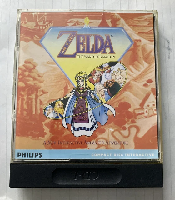 ZELDA THE MAGIC Wand Of Gamelon (Philips CDI) CDI Video Game Boxed
