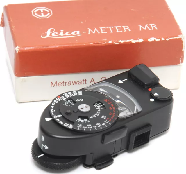 Leica Leica-Meter MR-4 black - chrome boxed