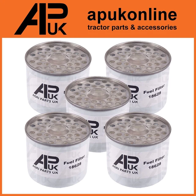 5x Fuel Filter for David Brown 770 780 850 880 885 890 900 950 990 Tractor