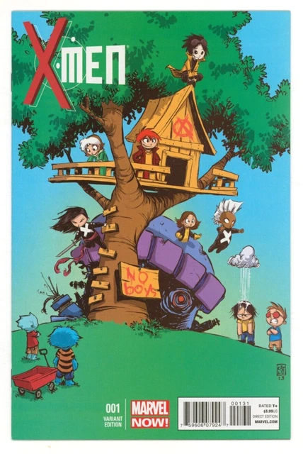 Marvel Comics X-MEN (2013) #1 SKOTTIE YOUNG Variant Cover