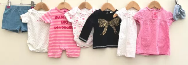 Pacchetto di abbigliamento per bambine età 0-3 mesi cura della madre Cherokee F&F