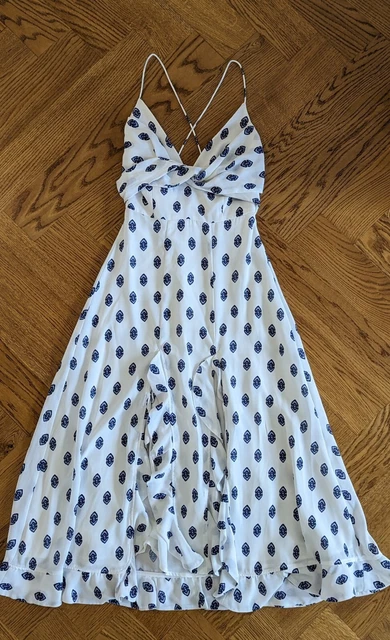 SHEIKE ACE OF Spades 100 Linen One Shoulder Dress Sz 14 BNWT