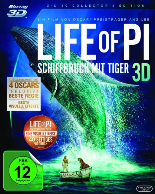 Life of Pi - Schiffbruch mit Tiger 3D (Blu-ray)