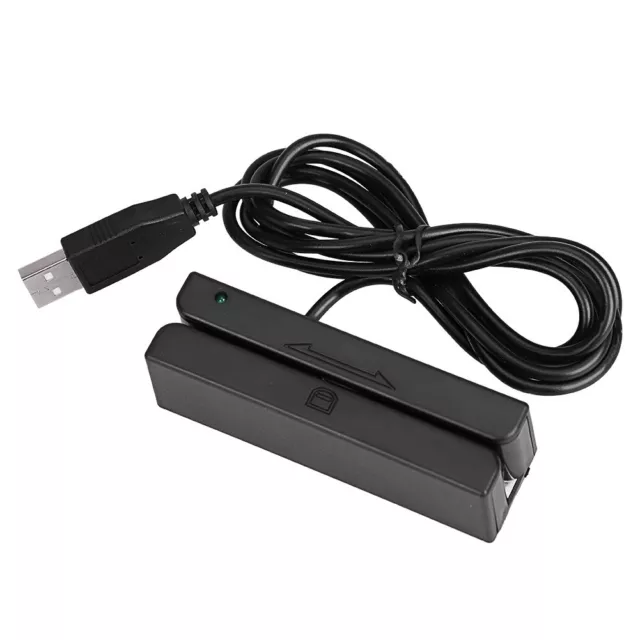 USB MSR90 3 Tracks Hi-Co Magnetic Stripe Credit Card Swipe Reader Device