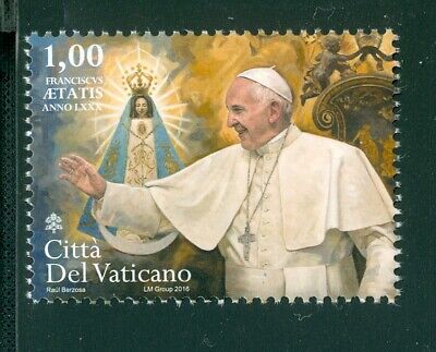 2016 Vatican City Sc# 1636 80th Birthday of Pope Francis MNH