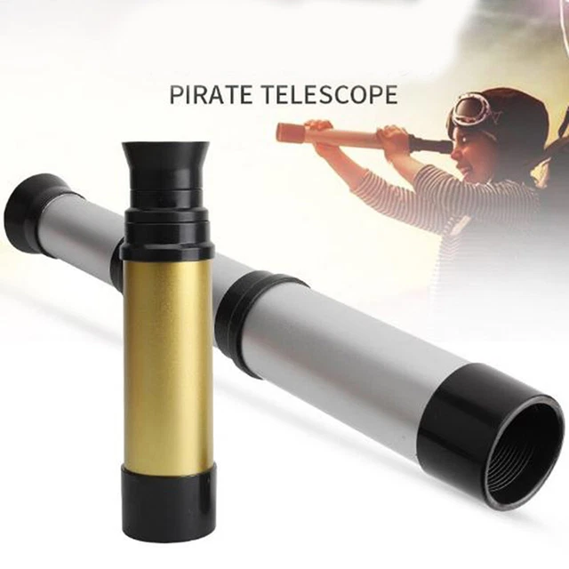 35mm Vintage Handheld Zoomable Monocular Telescope Pirate Spyglass Gif^ob