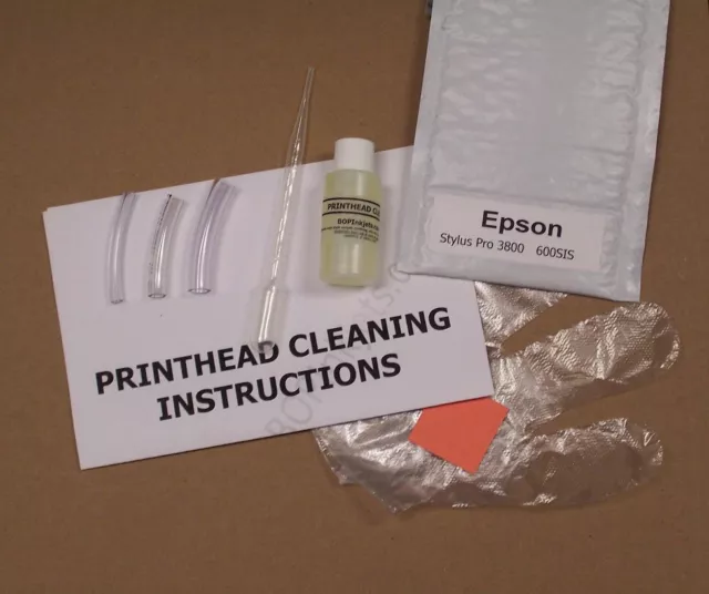 Epson Stylus Pro 3800 Printhead Cleaning Kit (Everything Included) 600SIS