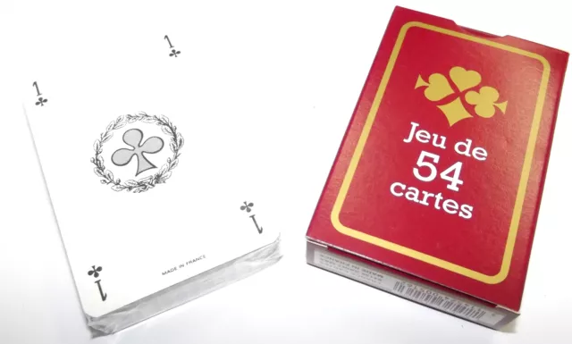 Jeu de 54 Cartes Gauloise Classique Brigde/Poker/Canasta - Fabriqué en France