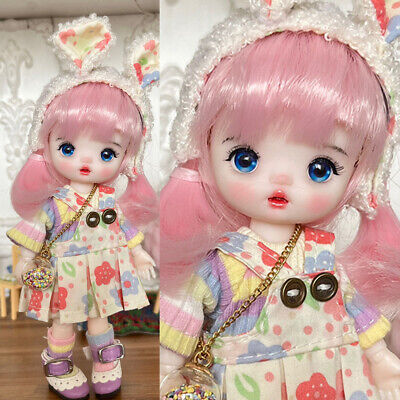 Mini bella bambola BJD 16 cm bambola ragazza giocattoli per ragazze abiti trucco bambola 6" set completo