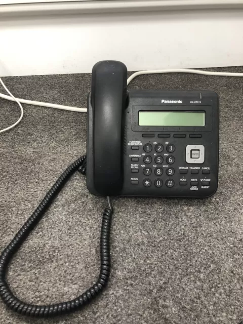 Panasonic KX-UT113X-B SIP Telephone Black