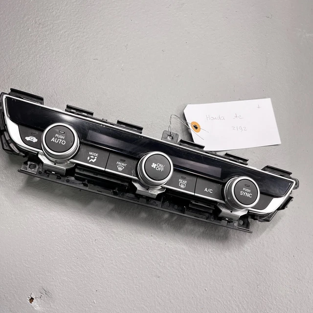 18-20 Honda Accord Sort Dash Ac Hvac Heater Climate Temperature Control Switch