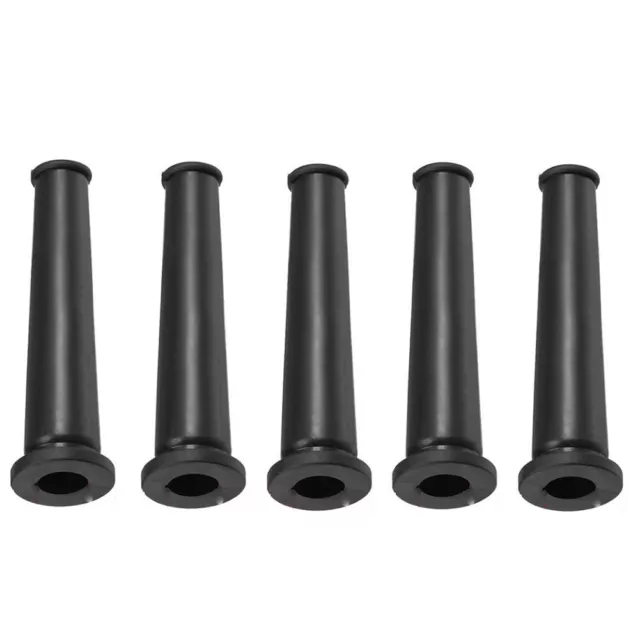 5 Pcs Black Cord Boot Protector Cable Sleeve Rubber For Power Tool UK Stock New