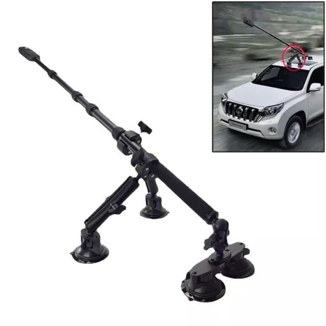For Insta360 One R X2 X3 RS Camera Mount Windshield Car SuctionCup+Selfie Stick