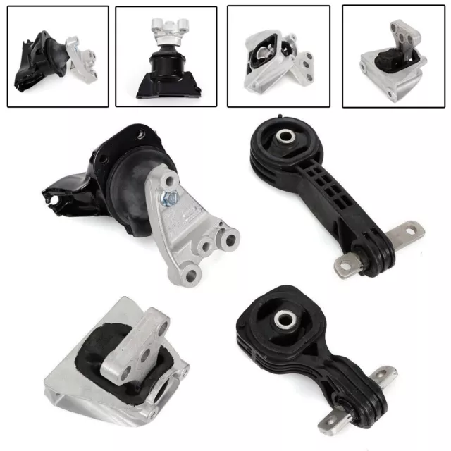 4PCS Engine Motor + Trans Mount Set Kit 1.8L Automatic For Honda Civic 2006-2009