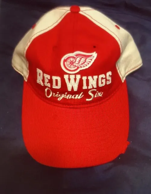 Detroit Red Wings Original Six CCM- Adjustable Hat