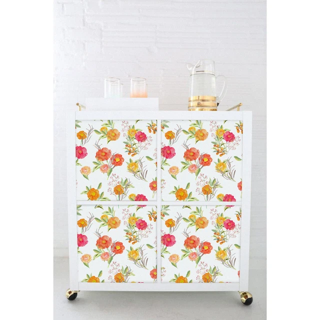 Decals for Kallax / Expedit IKEA Flowers Sticker Self adhesive Furniture
