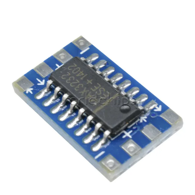 5PCS MAX3232 MAX3232CSE Serial Port Mini RS232 to TTL Converter Adaptor Module
