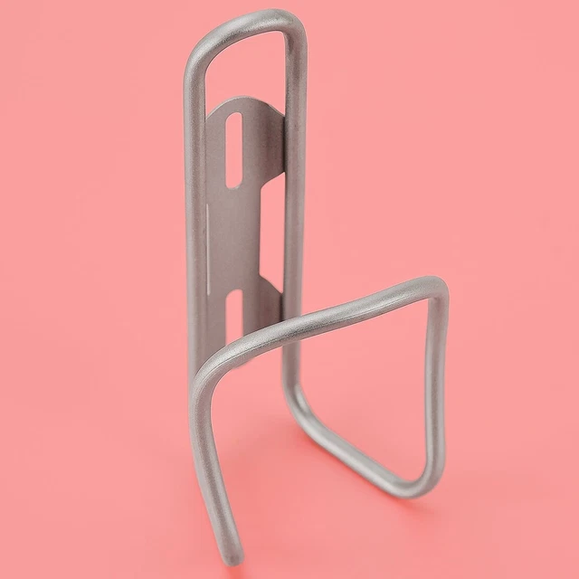 Porte-bidon Acier REG Vintage - Chrome - Pour Vélo Route - Fabrication Italienne