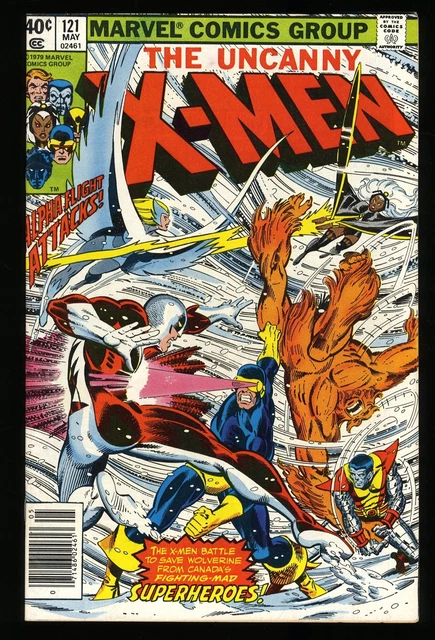 X-Men #121 VF/NM 9.0 1st Full Appearance Alpha Flight! Misty Knight! Marvel 1979