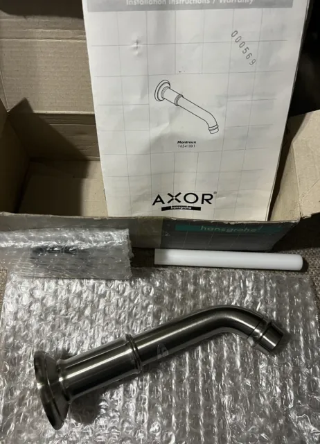HANSGROHE AXOR MONTREUX TUB SPOUT 16541821 Brushed Nickel