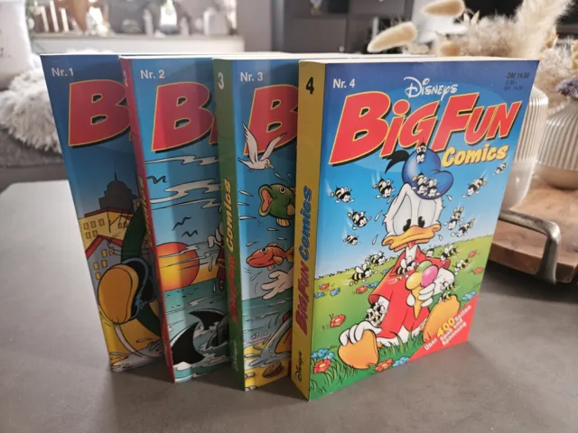 Disneys "Big Fun Comics" Nr. 1  - 4 Jahr 1996