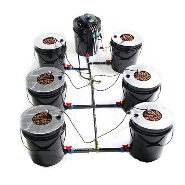 Hydrokultur DWC Grow System Kit Hydroponic Anzucht-System Bucket Versatile NEU！！