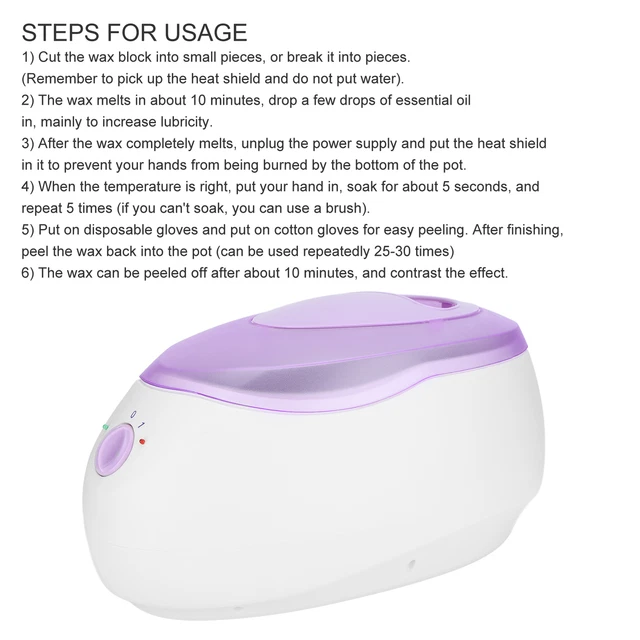 (1)Paraffin Wax Bath Paraffin Wax Machine Professional Beauty Salon Quick ABE
