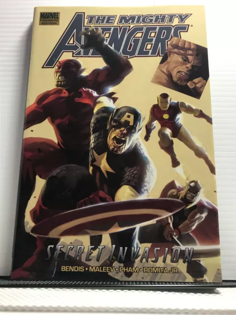 PRIMO:   Mighty AVENGERS #3 Secret Invasion hc reprnts #12-15 Marvel Premiere Ed