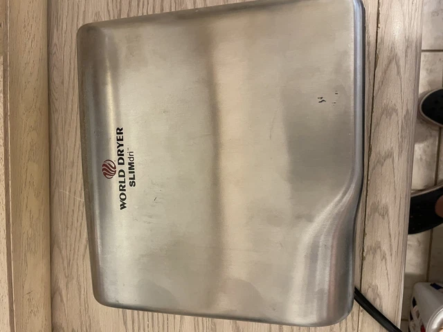 Bathroom electric world dryer slim