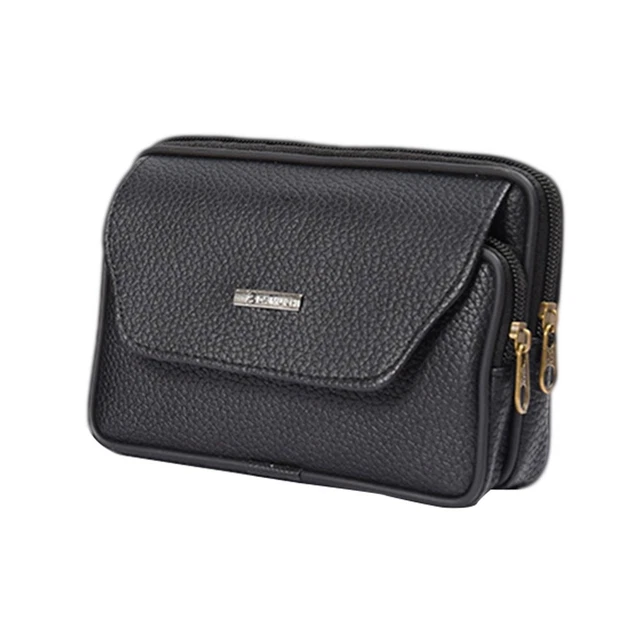 Pochette Ceinture Pour Téléphone En Nylon - Mini Organisateur De Poche - Portefeuille De Ceinture Léger