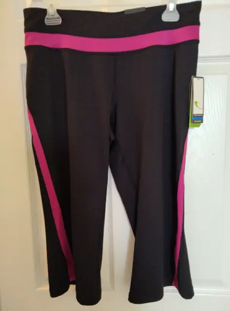 TEK GEAR SHAPEWEAR Womens Activewear Leggings Yoga Pants Black Size S  Pockets £12.37 - PicClick UK