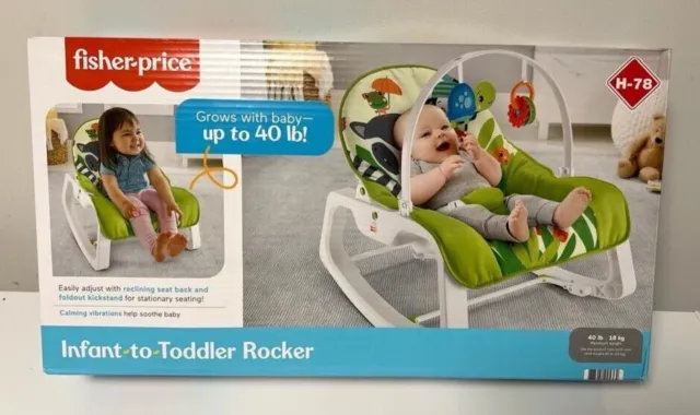 Fisher-price Infant-to-Toddler Rocker Let's rock baby!