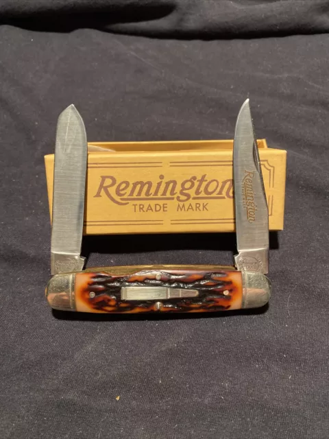 Remington ONE R4466 MUSKRAT BULLET FOLDING KNIFE NEW OLD STOCK UNUSED 1988