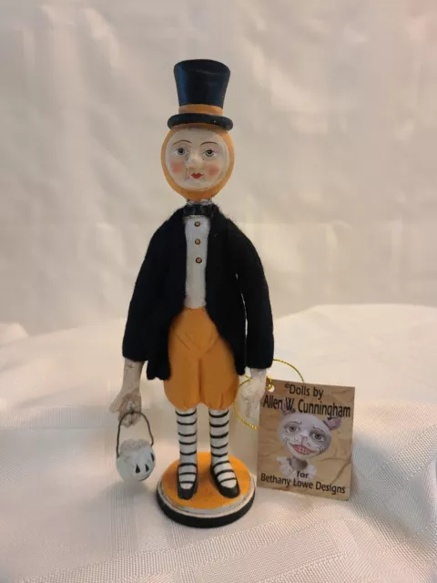 Bethany Lowe Designs- Halloween-"Gentleman Jack", Allen Cunningham, NWT, Rare