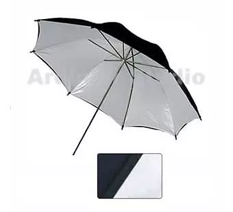 60" Black White Portrait Photography Studio Umbrella