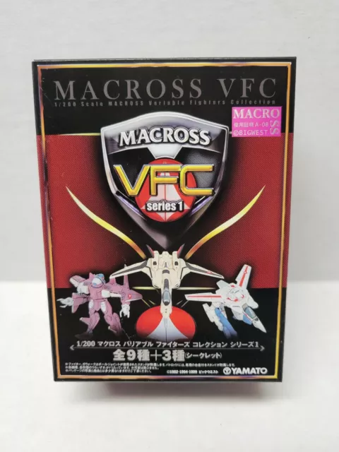 Macross VFC 1/200 Yamato Series 1 YF-19 VA-3M VF-1J Random Sealed Box Robotech